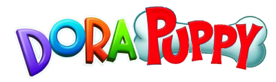 Dora the Explorer: Dora Puppy title screen for Nintendo DS